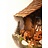 Hettich Uhren Coucou artisanal de la Forêt-Noire dans une maison de la Forêt-Noire d'une hauteur de 47 cm avec figures de danse et roue de moulin