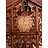 Hettich Uhren Original Black Forest cuckoo clock with hand-crafted hand-made figures and carving 52cm high and 36cm wide - Copy - Copy