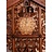 Hettich Uhren Reloj original cuco de la Selva Negro con figuras hechas a mano hechos a mano y tallado 52cm de alto y 36cm de ancho - Copy - Copy