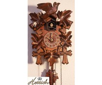 Hettich Uhren Cuckoo clock 23cm with quartz movement and automatic night shutdown with 12 different melodies - Copy