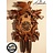 Hettich Uhren Very beautiful cuckoo clock 40cm high, handcrafted in the Black Forest, with handcrafted carving