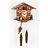 Trenkle Uhren Beautiful Cuckoo Clock 25cm with wooden shingle roof in the Black Forest made with quartz movement and cuckoo chime with light sensor under the dial as soon as it gets dark turns the cuckoo from - Copy