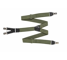 Hendrik Silver Hosenträger HENDRIK grün mit 2 hellgrünen Streifen Hendrik Silver Hosenträger HENDRIK grün mit 2 hellgrünen Streifen