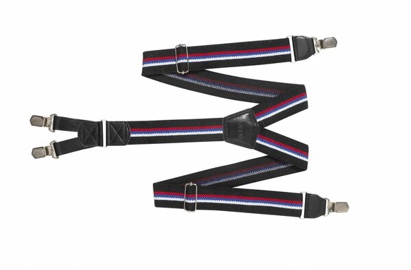 Hendrik Silver Bretels HENDRIK zwart/rood-wit-blauw