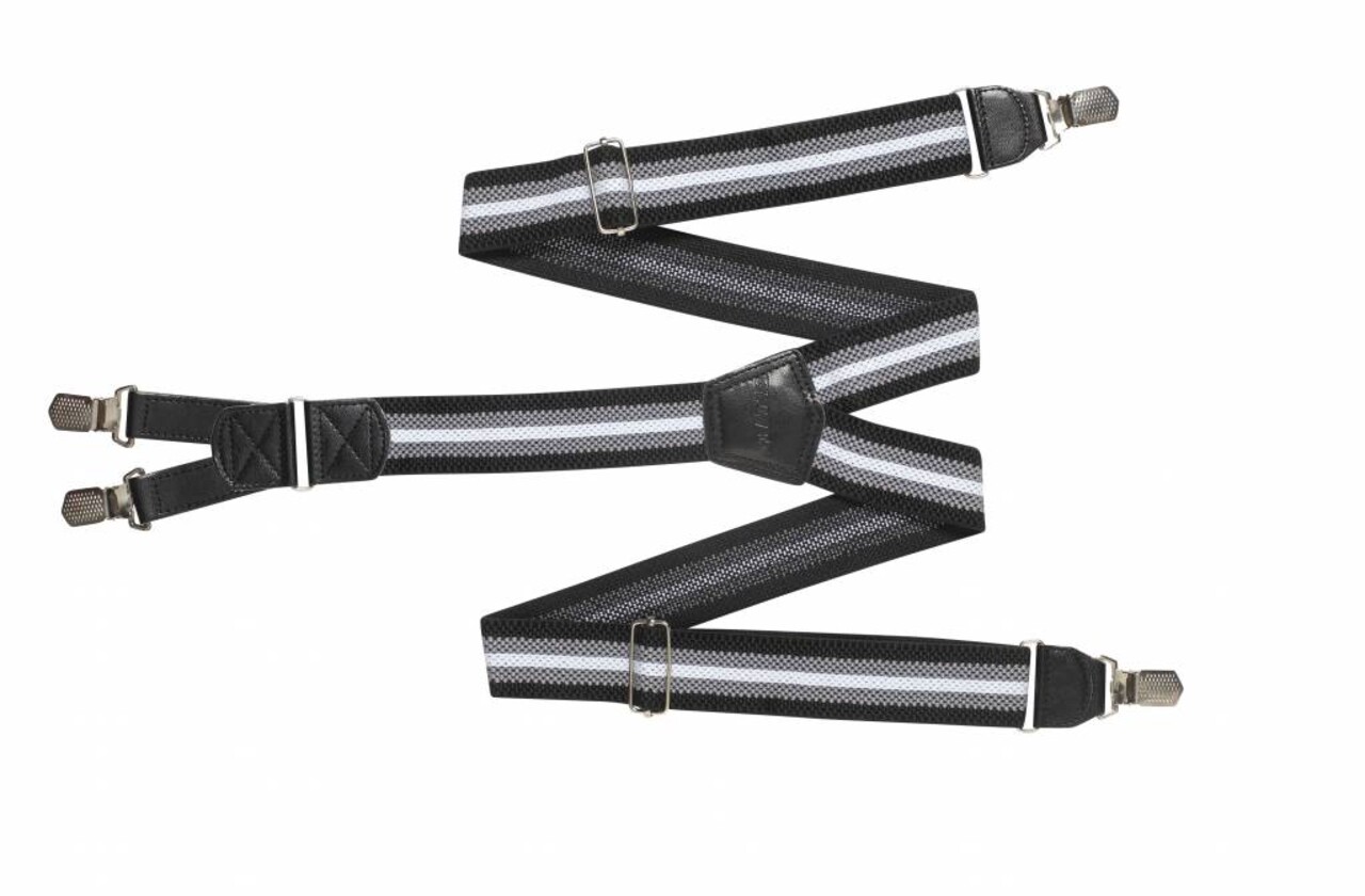 Hendrik Silver Bretels HENDRIK zwart/grijs-wit-grijs