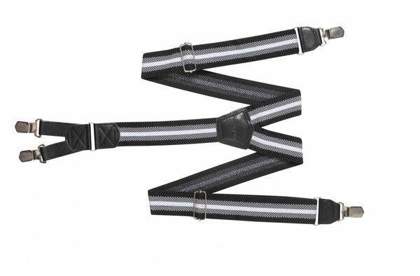 Hendrik Silver Bretels HENDRIK zwart/grijs-wit-grijs