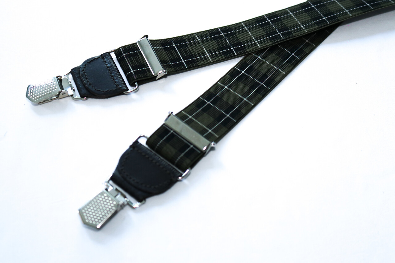 Hendrik Gold HENDRIK-GOLD schottischer diamant grun/taupe