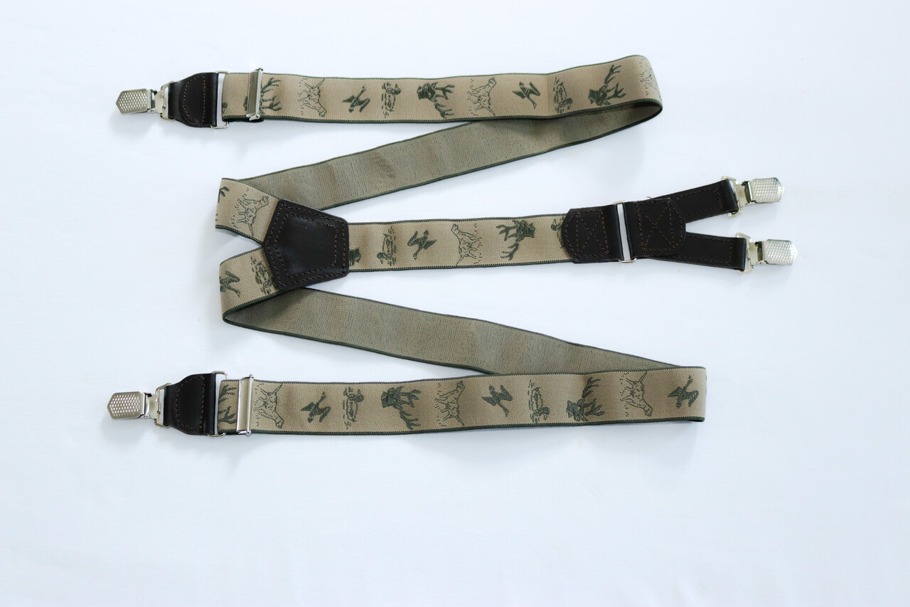 Hendrik Gold HENDRIK-GOLD creme mit Jagdszene