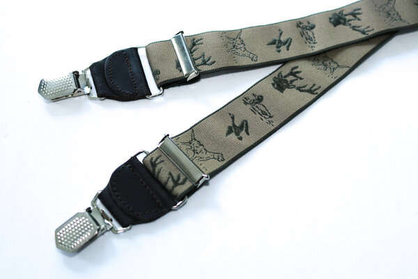 Hendrik Gold HENDRIK-GOLD creme mit Jagdszene