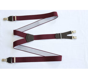 Hendrik Gold HENDRIK-GOLD  bordeaux met witte puntjes Hendrik Gold HENDRIK-GOLD  bordeaux met witte puntjes