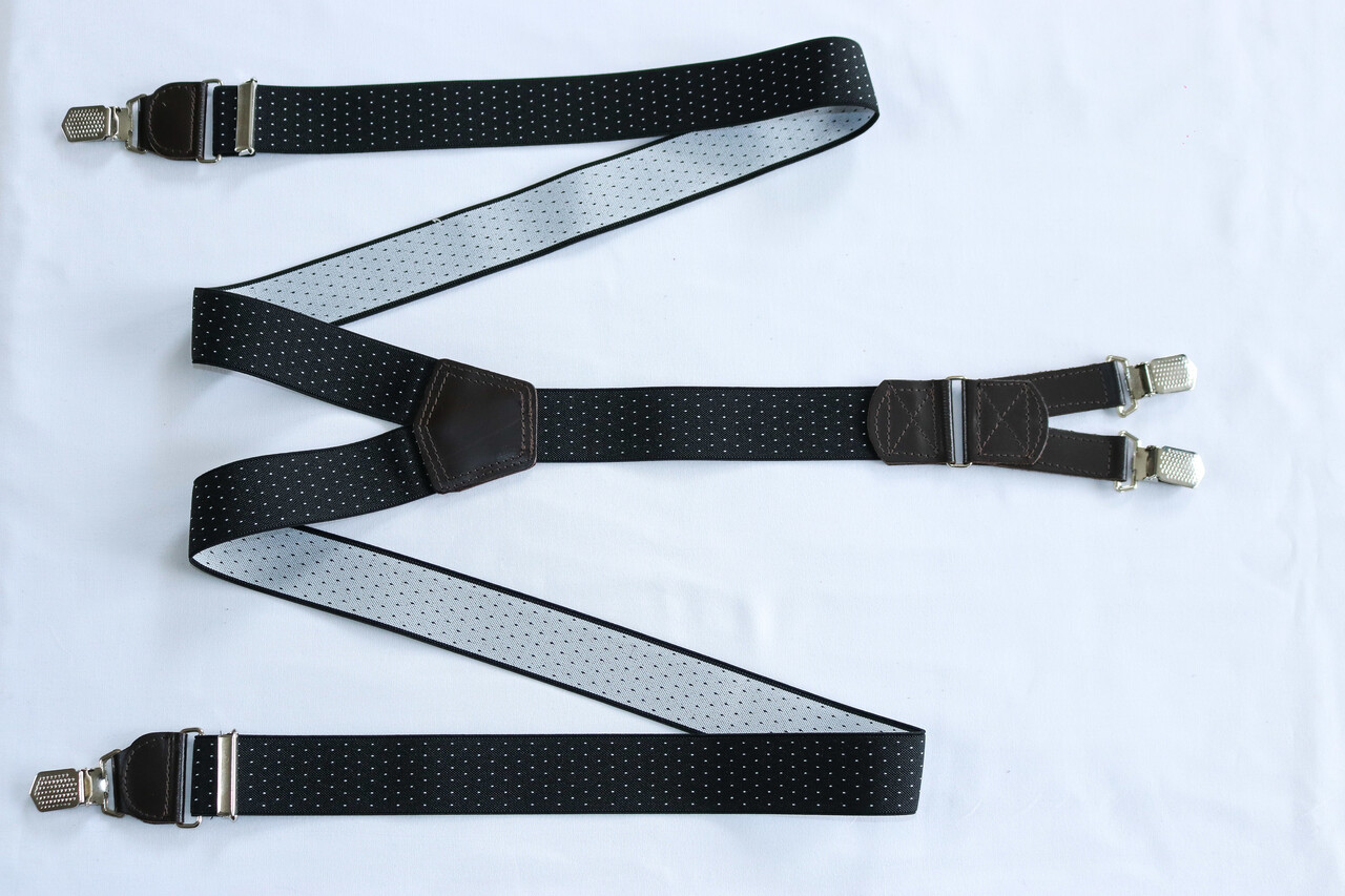 Hendrik Gold HENDRIK-GOLD zwart met witte puntjes