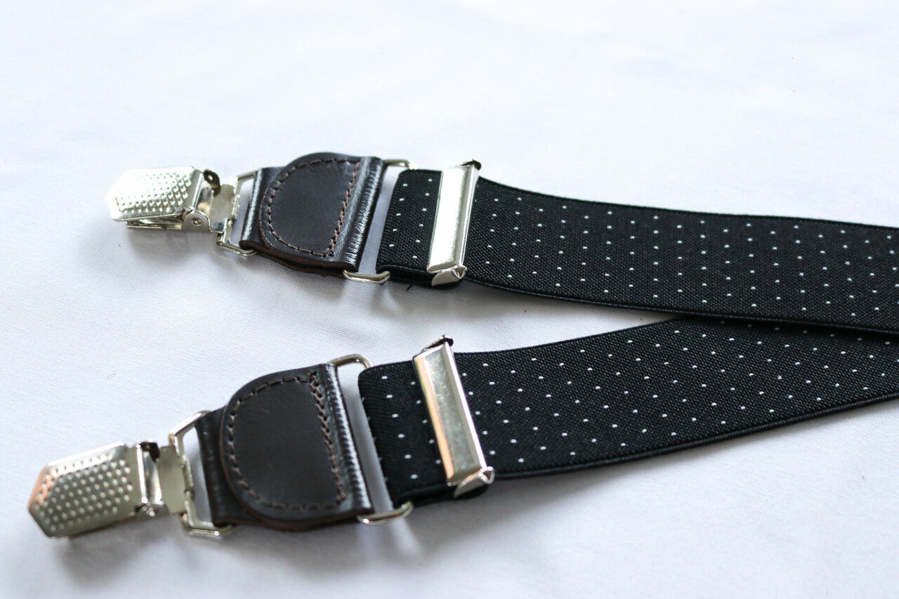 Hendrik Gold HENDRIK-GOLD zwart met witte puntjes