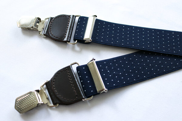 Hendrik Gold HENDRIK-GOLD blau mit weissen Punkte