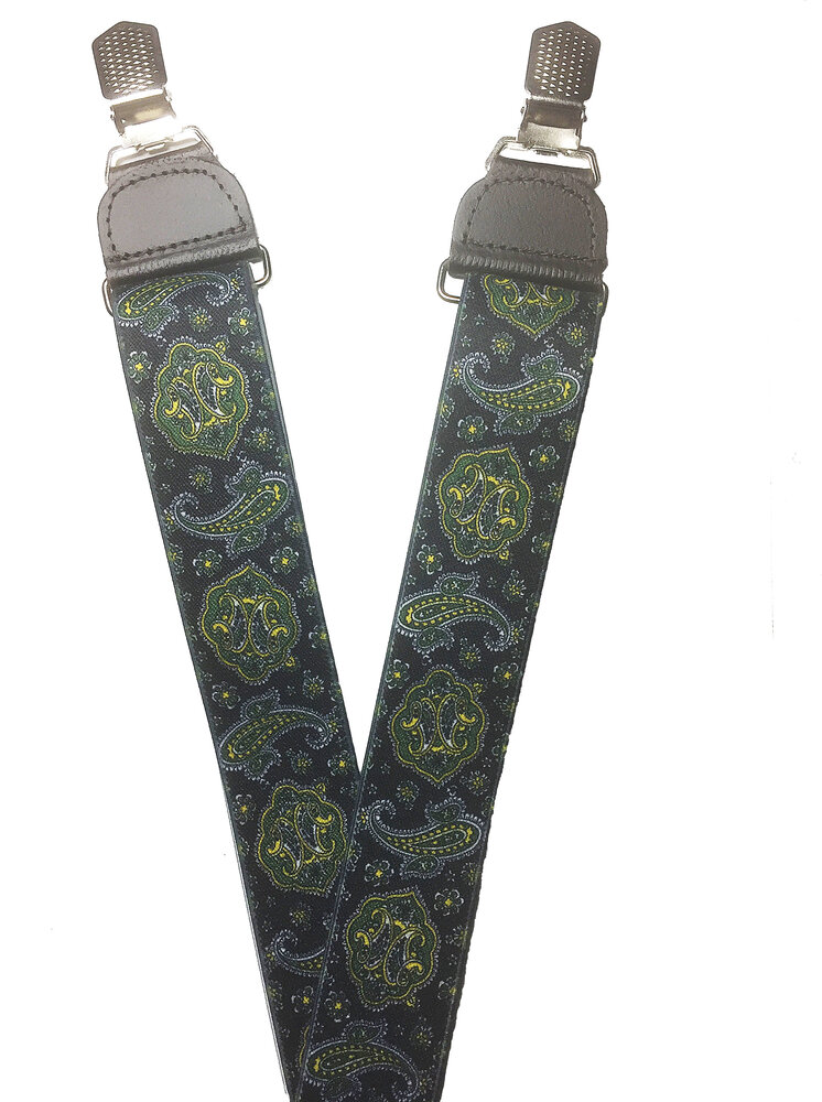 Hendrik Gold HENDRIK-GOLD hostentraeger PAISLEY SCHWARTZ