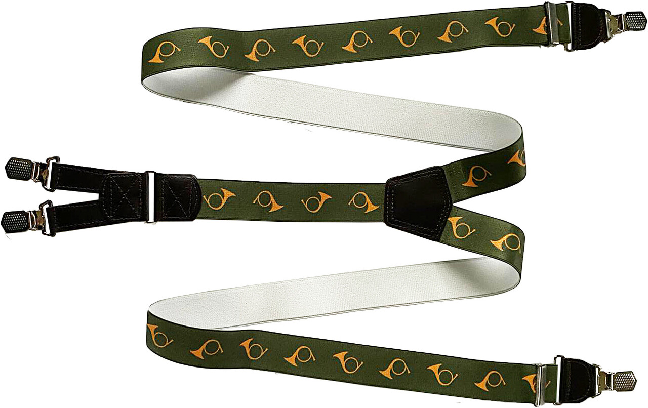 Hendrik Gold HENDRIK-GOLD groen met JACHTHOORNS Hendrik Gold HENDRIK-GOLD groen met JACHTHOORNS