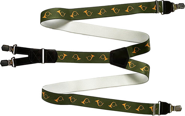 Hendrik Gold HENDRIK-GOLD groen met JACHTHOORNS Hendrik Gold HENDRIK-GOLD groen met JACHTHOORNS