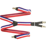 Hendrik Silver Hosenträger HENDRIK rot-weis-blau Hendrik Silver Hosenträger HENDRIK rot-weis-blau