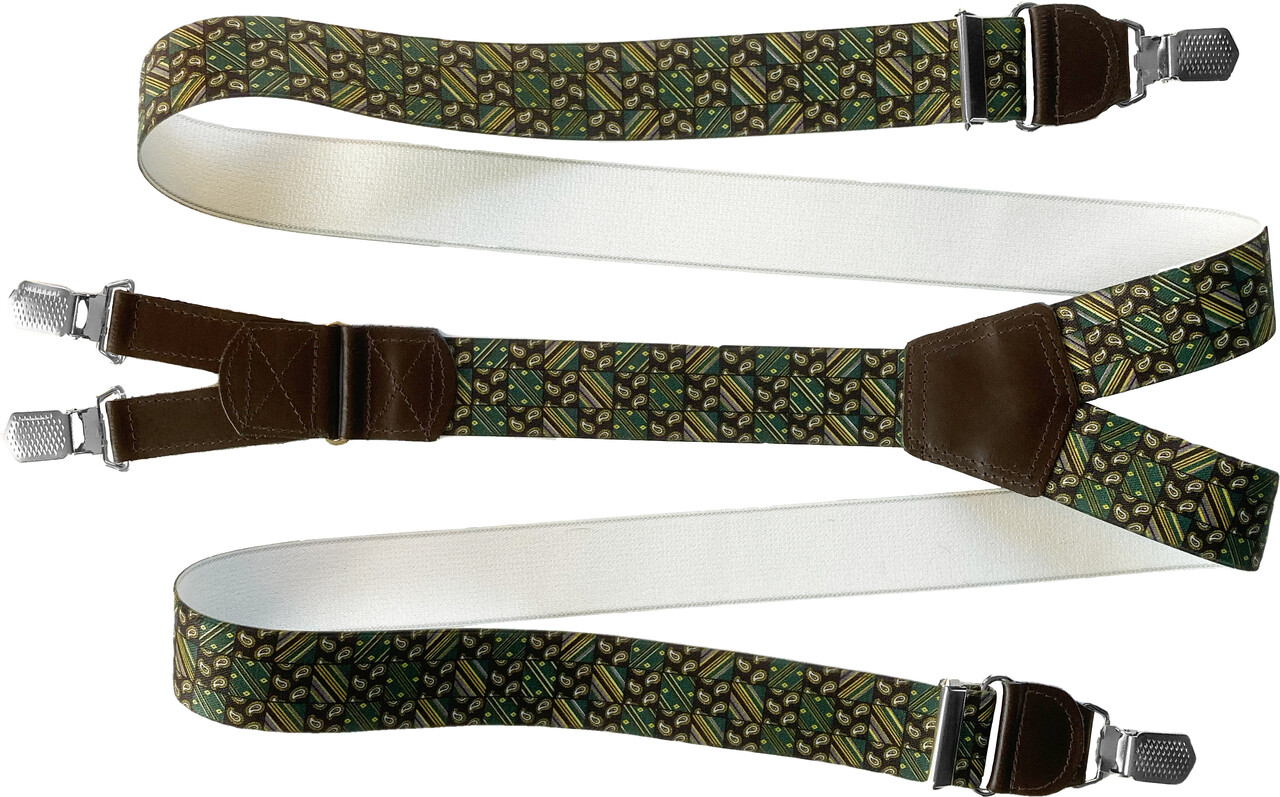 Hendrik Gold HENDRIK - GOLD Bretels groen