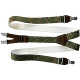 Hendrik Gold HENDRIK - GOLD Bretels  groen zwart blokje Hendrik Gold HENDRIK - GOLD Bretels  groen zwart blokje