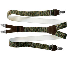 Hendrik Gold HENDRIK - GOLD Hosenträger grüner schwarzer Block Hendrik Gold HENDRIK - GOLD Hosenträger grüner schwarzer Block