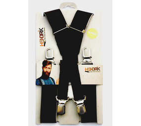 Hendrik Gold HENDRIK- GOLD Hosenträger schwarzer Glans Hendrik Gold HENDRIK- GOLD Hosenträger schwarzer Glans