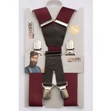 Hendrik Gold HENDRIK - GOLD Hosenträger Bordeaux Hendrik Gold HENDRIK - GOLD Hosenträger Bordeaux