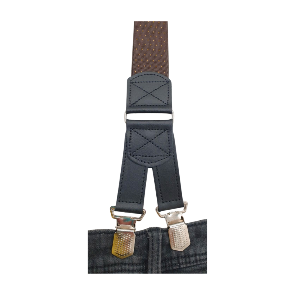 Hendrik bretels Hendrik bretels Gold Effen bordeaux