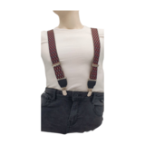 Hendrik bretels Wieber rood