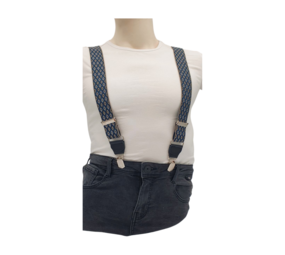 Hendrik bretels Wieber blauw