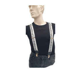 Hendrik bretels Muzieknoten