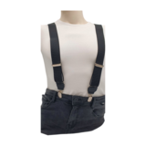 Hendrik bretels Zwart met een wit spikkeltje