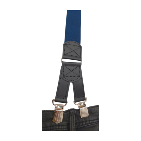 Hendrik bretels Hendrik bretels Gold Effen blauw