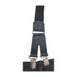 Hendrik bretels Effen zwart