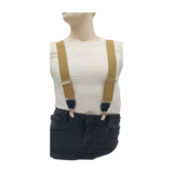 Hendrik bretels Effen beige