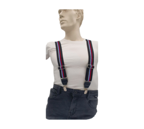 Hendrik bretels Zwart/rwb