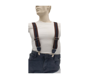 Hendrik bretels Bruin/Zwart