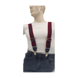 Hendrik bretels Zwart/Rood
