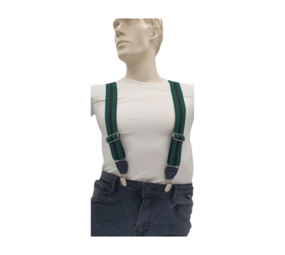 Hendrik bretels Groen/Zwart