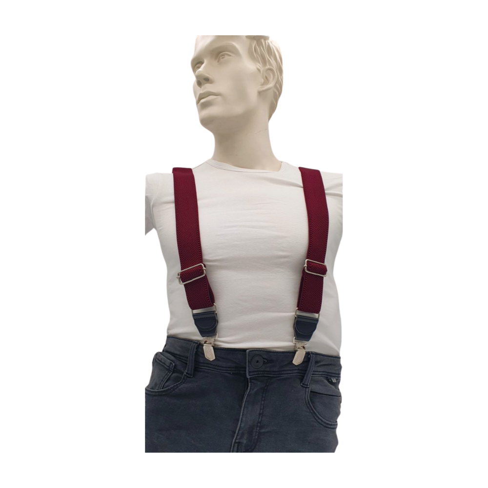 Hendrik bretels Hendrik bretels Silver Bordeaux