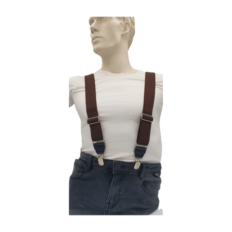 Hendrik bretels Hendrik bretels Gold Bruin