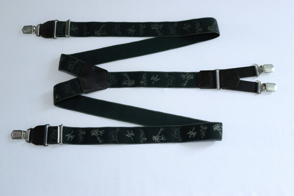 Hendrik bretels Hendrik bretels Gold Jacht groen