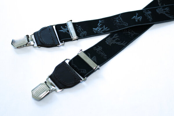 Hendrik bretels Hendrik bretels Gold Jacht zwart