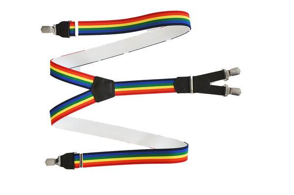 Hendrik bretels Hendrik bretels Gold Regenboog