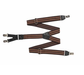 Hendrik bretels Bruin/Oranje