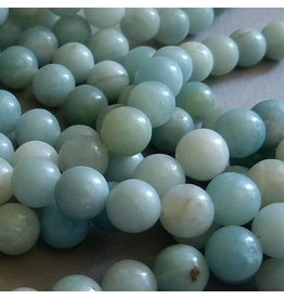 Amazonit Perlen - 10 mm - Strang