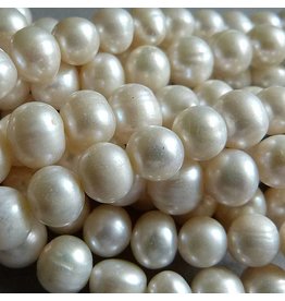 Zucht Perlen Strang  6-7 mm