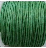 25 Meter Baumwollband - 1 mm grün