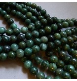 Jade Perle 6,3 mm - afrikanische Jade
