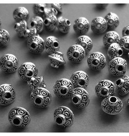 Metall Perle - 6 mm