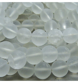 Bergkristall Perlen Strang  8 mm - B-Qualität